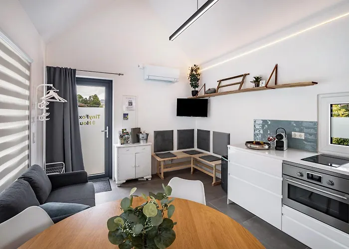度假居 Exklusives Tinyhaus Im Gruenen *