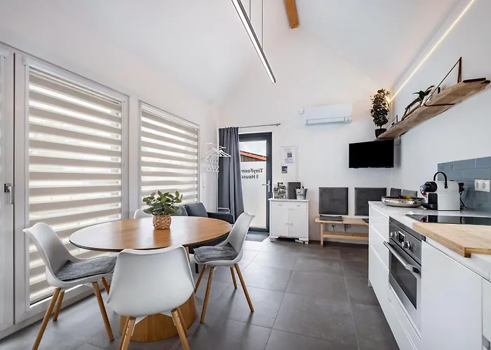 Exklusives Tinyhaus Im Gruenen 度假居