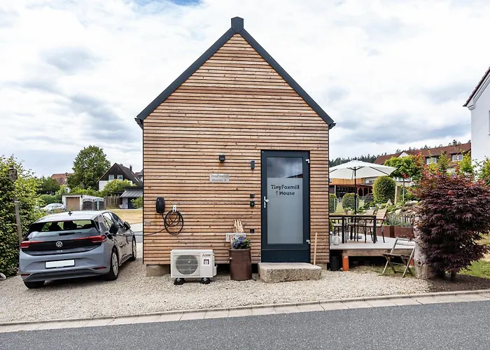 Exklusives Tinyhaus Im Gruenen 度假居