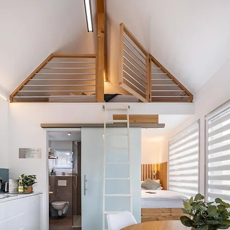 Prázdninový dům Exklusives Tinyhaus Im Gruenen Fuchsmühl